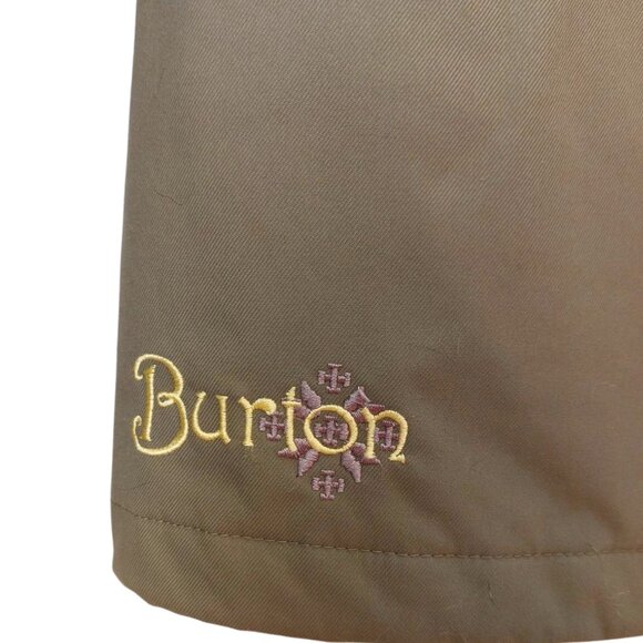 Burton Olive Green Two Toned Snowboard / Ski Snow Jacket Size Small - Picture 8 of 16